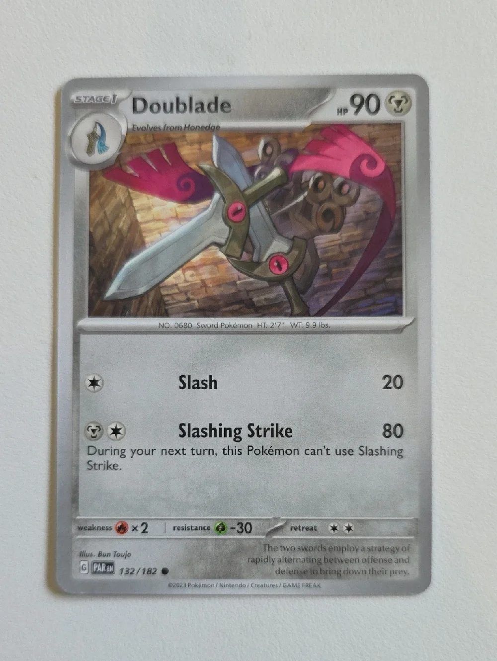 Pokemon Honedge And Doublade Trading Cards